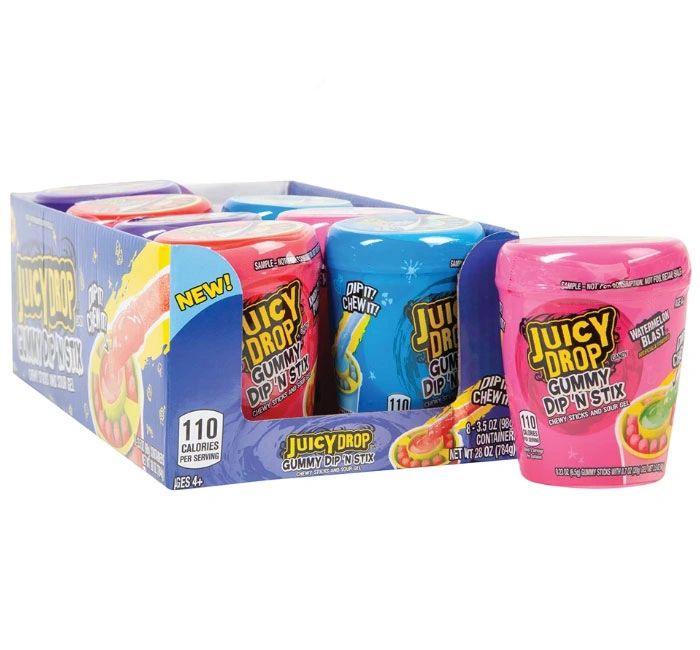 Juicy Drop Gummy Dip N Stix (each)